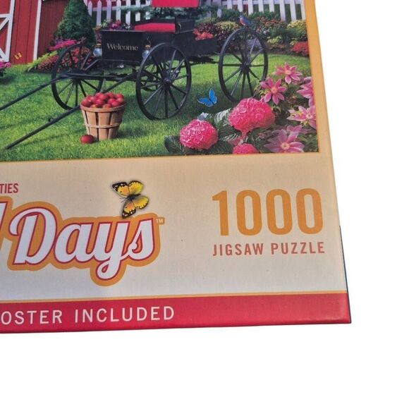 Master Pieces Lazy Days Barnyard Beauties 1000 pc Jigsaw Puzzle - Picture 5 of 8